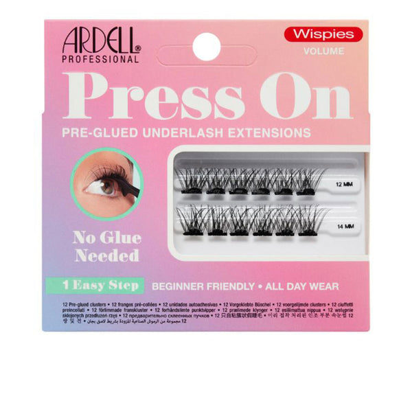 Ardell - Ardell Press On pre-glued underlash extensions #wispies volume 12 u