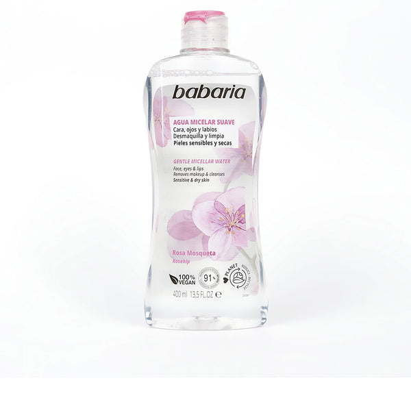 Babaria - Rosa Mosqueta agua micelar desmaquillante 400 ml