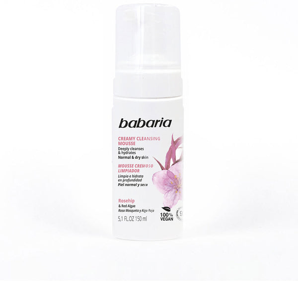 Babaria - Rosehip cleansing mousse 150 ml