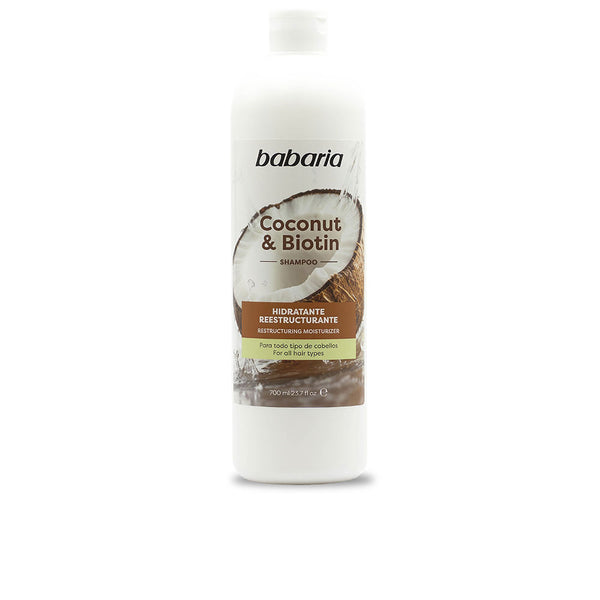 Babaria - Coconut & Biotin champú hidratante reestructurante 700 ml