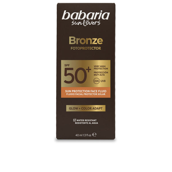 Babaria - Sun Lovers Bronze fluido solar facial Spf50+ 40 ml