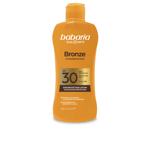 Babaria - Sun Lovers Bronze loción solar protectora Spf30 200 ml