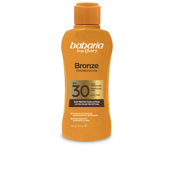 Babaria - Sun Lovers Bronze loción solar protectora Spf30 100 ml