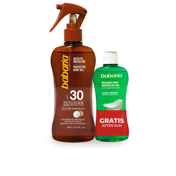Babaria - Solar Aceite Coco Estuche 2 pz