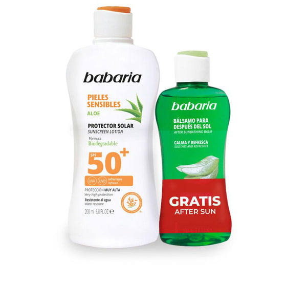 Babaria - Solar Piel Sensible Spf50+ Estuche 2 pz
