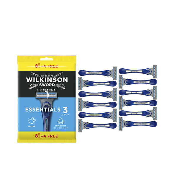 Wilkinson - Essentials 3 disposable razors 12 units