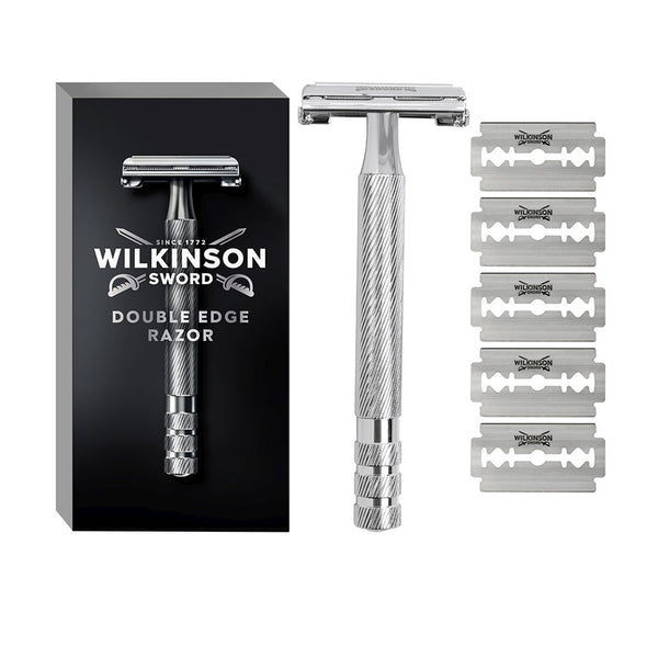 Wilkinson - Double Edge Razor machine + 6 refill blades (6 units)