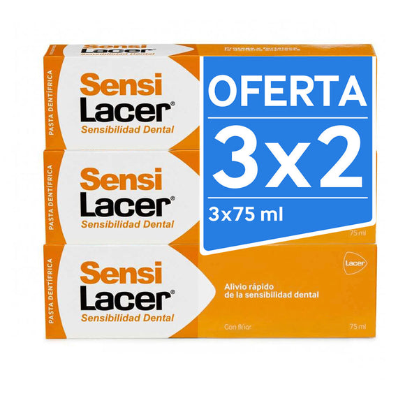 Lacer - Lacerfresh Toothpaste Gel Pack 3 x 75 ml