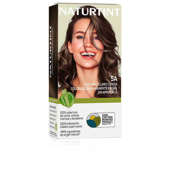 Naturtint - Naturtint ammonia-free hair dye #5A-Light Ash Brown 170 ml