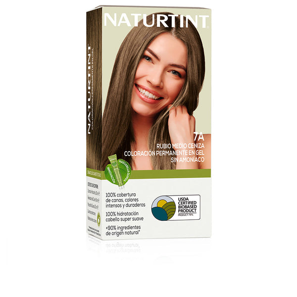 Naturtint - Naturtint ammonia-free hair dye #7A-Medium Ash Blonde 170 ml