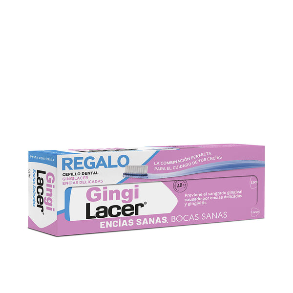 Lacer - Gingilacer Toothpaste + Toothbrush 2 Pack