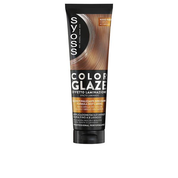 Syoss - Color Glaze mattifying color mask with laminated effect #Copper 130 ml
