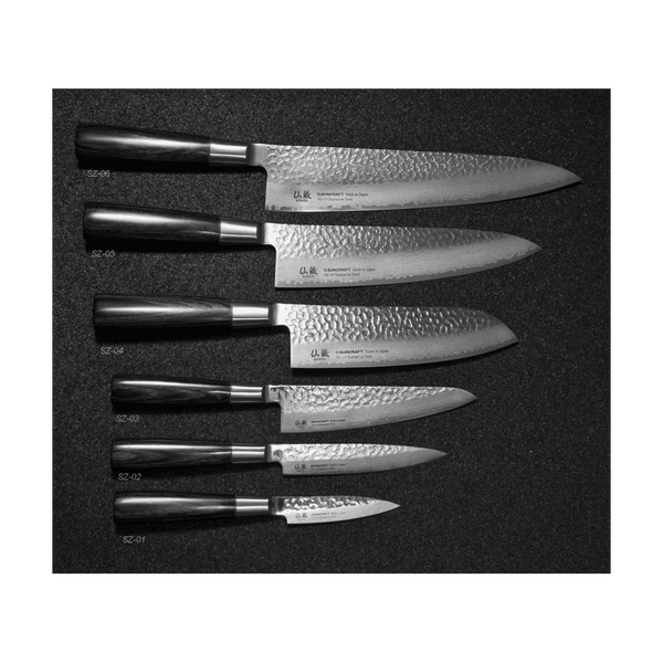 Suncraft Senzo Damascus Classic Schälmesser 8 cm