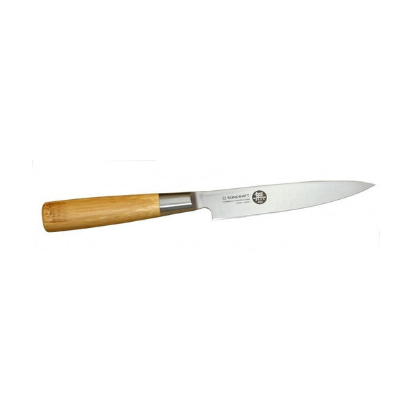 Suncraft MU Bambus Gemüsemesser, 12 cm