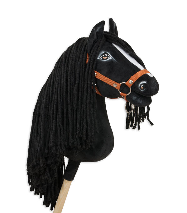 Premium Steckenpferd / Hobby Horse - Friesenpferd 2 A3