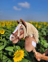 Premium Steckenpferd / Hobby Horse - Western 3-bucht A3