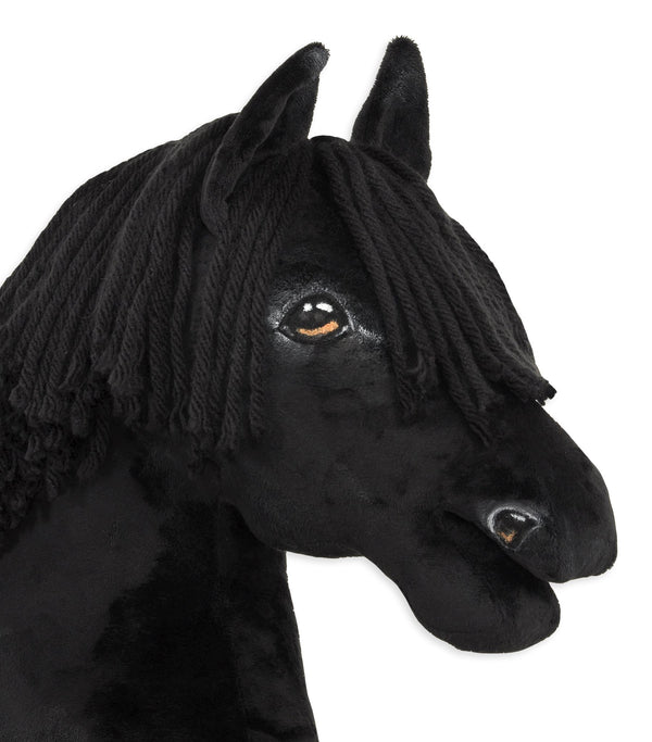 Premium Keppihevonen / Hobby Horse - Black horse A3