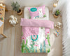 Kinder-Bettwäsche-Set Hola Lama Rosa 140 x 200/220