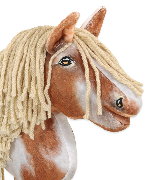 Super Hobby Horse - Super Hobby Horse Premium keppihevonen tobiano ruunikko hevonen beigellä harjalla A4