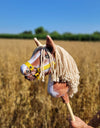 Super Hobby Horse - Super Hobby Horse Premium keppihevonen tobiano ruunikko hevonen beigellä harjalla A4