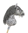 Premium Steckenpferd / Hobby Horse - Apfelschimmel mit Grau A3