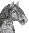 Premium Steckenpferd / Hobby Horse - Apfelschimmel mit Grau A3