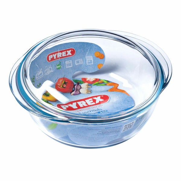 Pyrex Essentials kannellinen vuoka 3L lasi