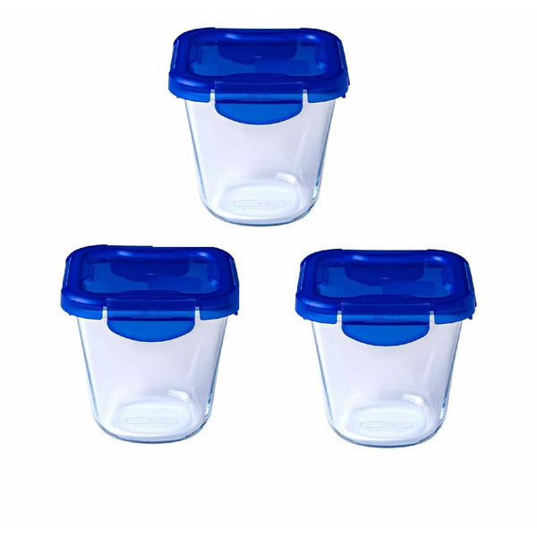 Pyrex Eväsrasiasetti 3 Kappaletta, Sininen