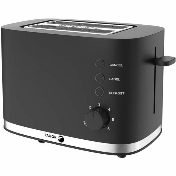 Fagor leivänpaahdin 870 W, musta - Vuodevaatteet.fi