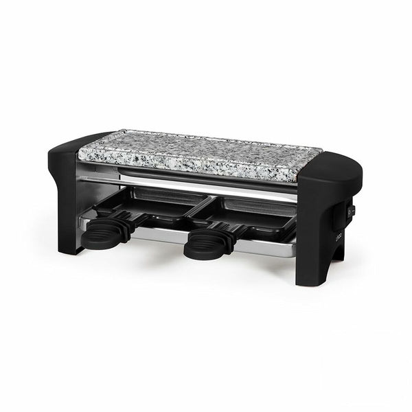 Raclette-grilli Livoo Musta Harmaa 350 W - Vuodevaatteet.fi