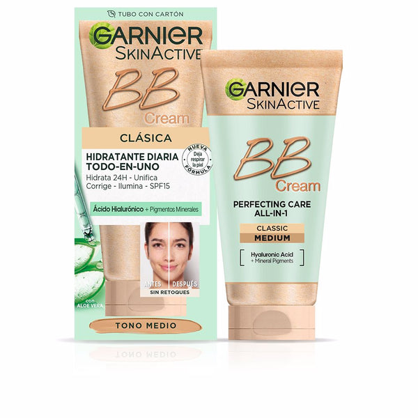Garnier - Skinactive Bb Cream classic daily moisturizer #medium tone 50 ml