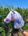 Premium Steckenpferd / Hobby Horse – Apfelschimmel mit weißem A3