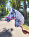 Premium Steckenpferd / Hobby Horse – Apfelschimmel mit weißem A3