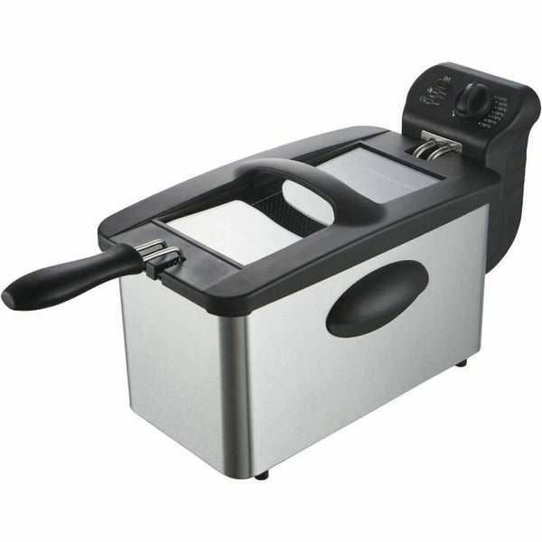 Continental Edison Airfryer 2000 W 3 L Harmaa - Vuodevaatteet.fi