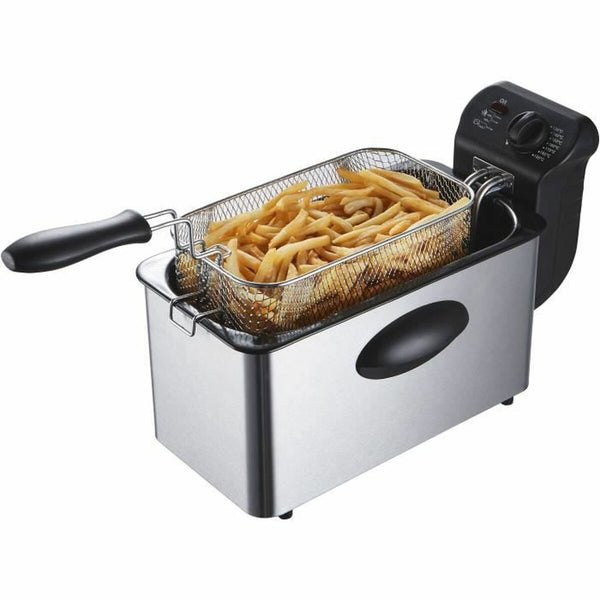 Continental Edison Airfryer 2000 W 3 L Harmaa - Vuodevaatteet.fi