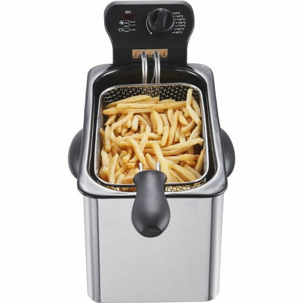 Continental Edison Airfryer 2000 W 3 L Harmaa - Vuodevaatteet.fi