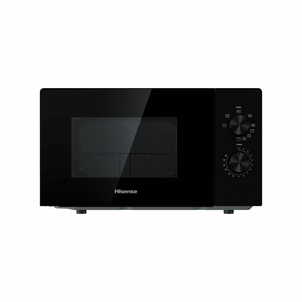 Hisense mikroaaltouuni grillillä, musta, 20L - Vuodevaatteet.fi
