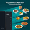 Hisense musta mikroaaltouuni grillillä 23L - Vuodevaatteet.fi