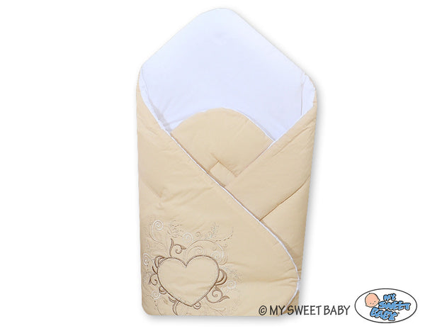 Babynest mit verstärktem Boden - Chic Beige