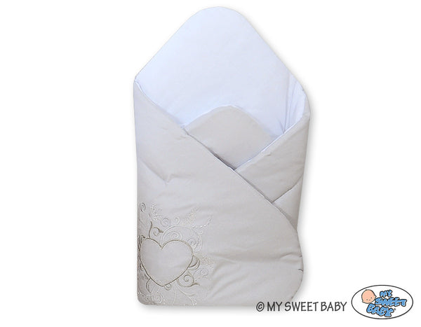 Grauer Schlafsack für Babys