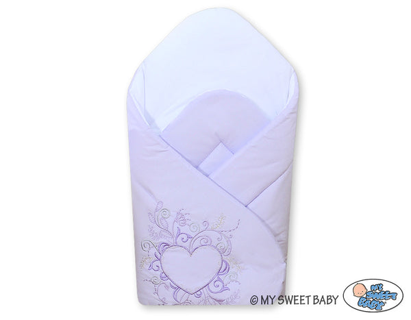 Babynest mit verstärktem Boden - Chic Lilac
