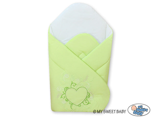 Baby Nest mit verstärktem Boden - Chic Green
