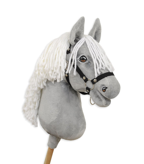 Premium Steckenpferd / Hobby Horse - Grau A3