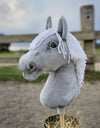 Premium Steckenpferd / Hobby Horse - Grau A3