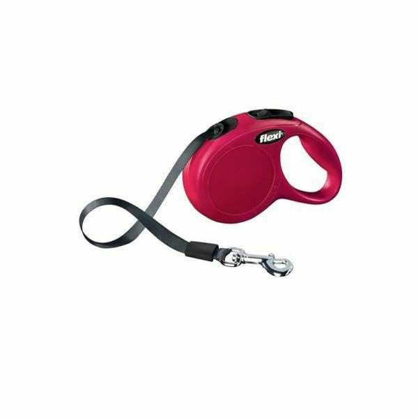 Flexi New Classic koiran talutushihna 5m punainen S