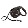 Flexi New Classic koiran talutushihna 5m musta L