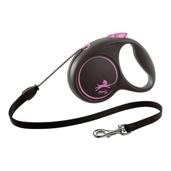 Flexi Black Design 5m Pinkki Koiran Talutushihna XS