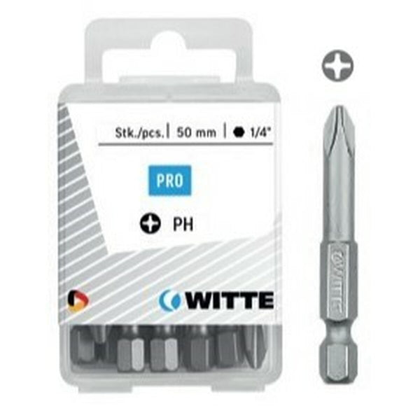 WITTE Teräsetti Phillips PH2 5-osainen