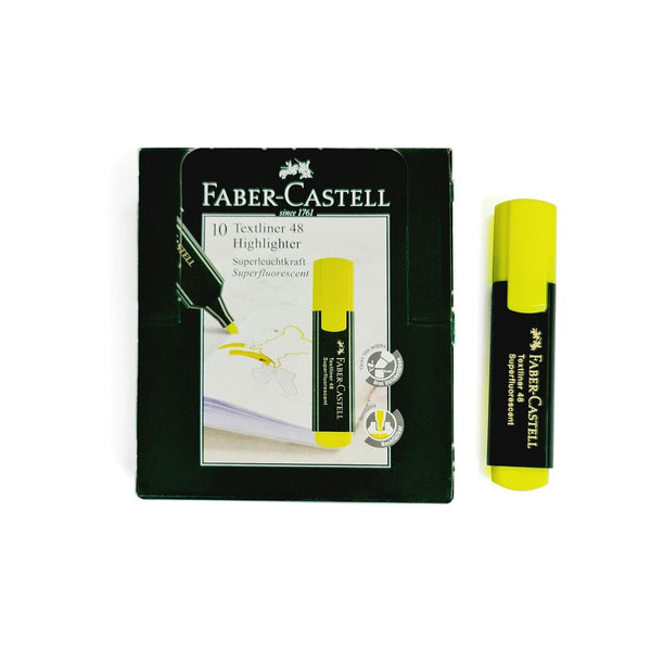 Faber-Castell Keltainen Korostuskynä 10 kpl