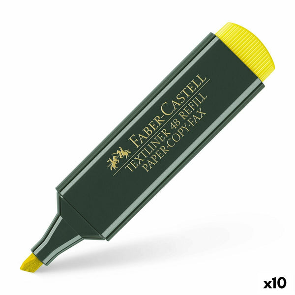 Faber-Castell Keltainen Korostuskynä 10 kpl
